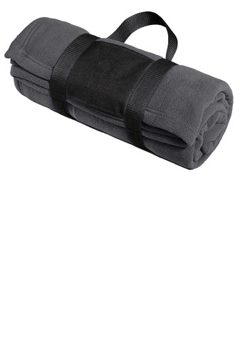 Port Authority® Fleece Blanket with Carrying Strap