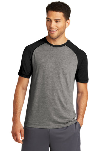 Sport-Tek® PosiCharge® Tri-Blend Wicking Raglan Tee